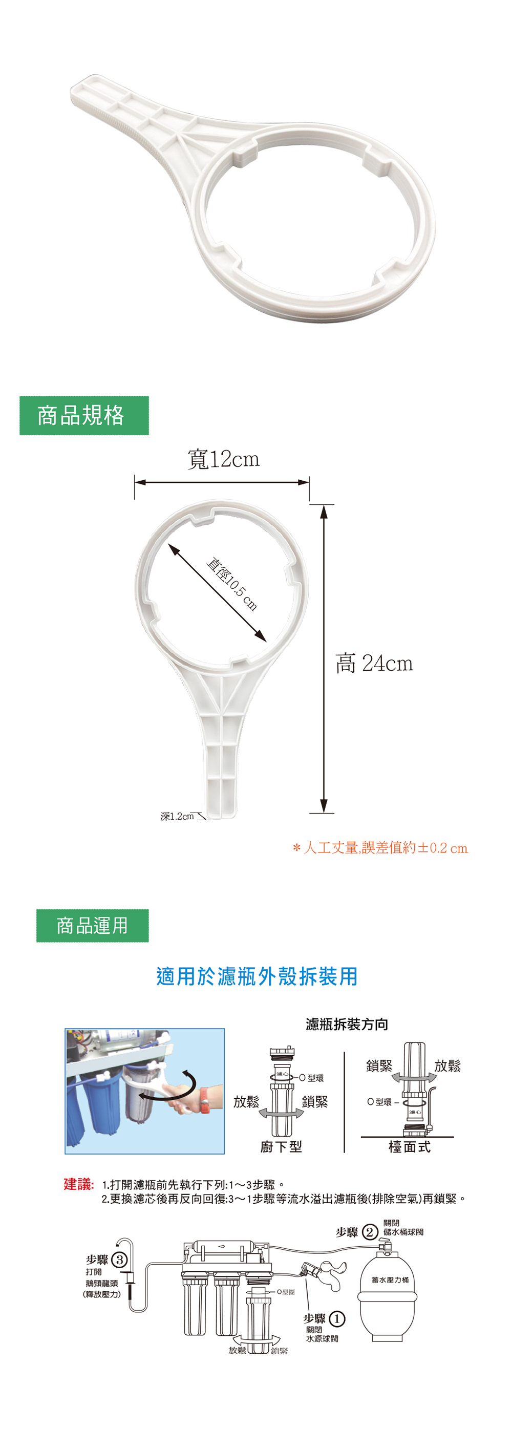 濾心殼拆裝扳手